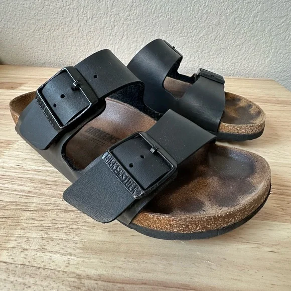 Birkenstock Arizona women’s size 37 Black Sandals - Picture 1 of 9